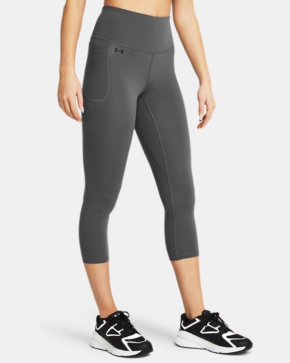 Women's UA Motion Capris in Gray image number 0